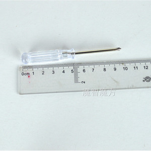 Petit jeu de tournevis Phillips 9,5 cm avec manche en cristal pour l'ajustement et la modification du Rubik's Cube - Product Image 5