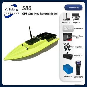 <span class=keywords><strong>Bateau</strong></span> à appâts sans balais avec sonar/détecteur de poissons GPS, portée 500m, 32000mAh, 12V, étanche, pour carpes, retour automatique, OEM - Product Image 3