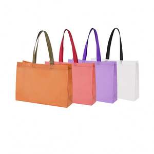 Customized <b>Reusable</b> <b>Shopping</b> <b>Bag</b> Recycled Eco Non Woven <b>Bag</b> with logo - Product Image 1