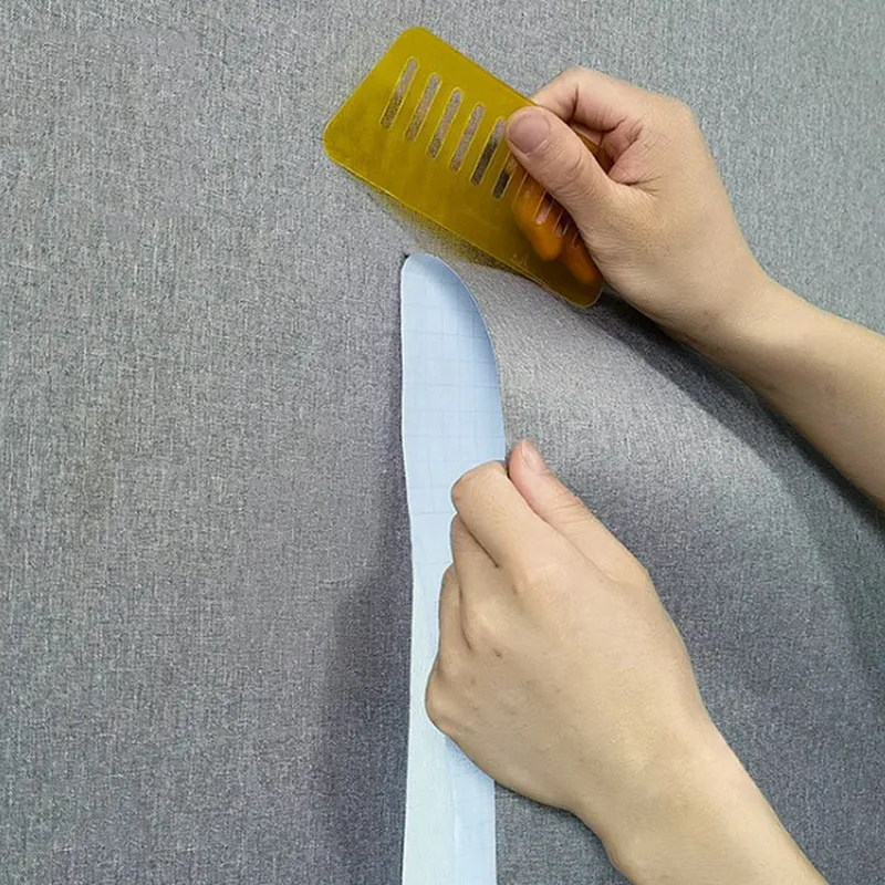 DIY mould proof Self-Adhesive fabric wallpaper wall paper for bed room decoration