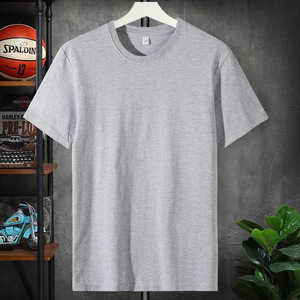 T-Shirt da Uomo di <span class=keywords><strong>Prima</strong></span> Qualità 100% Cotone, Stampa Personalizzata con Logo, T-Shirt Oversize Semplice - Product Image 3