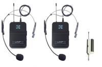 T Microphone universel UHF sans fil Bodypack Casque cardioïde Bodypack Vocal Stage Studio Microphone de tête