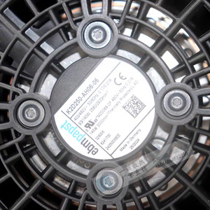   Ventilador Axial K2D250-AH06-06 400-480V 2900rpm, Aspas de Aleación de Aluminio, Control por Botón, Fabricado en Alemania para Rack Rittal - Product Image 4