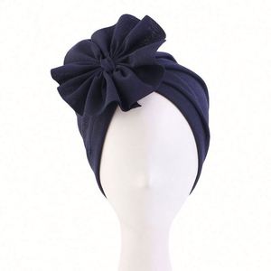 Turbante de Flores Grandes, Gorro Musulmán, Pañuelo para la Cabeza para Mujer, Moda Etop, Uso Diario, Pesca al Aire Libre, Otoño Invierno - Product Image 4
