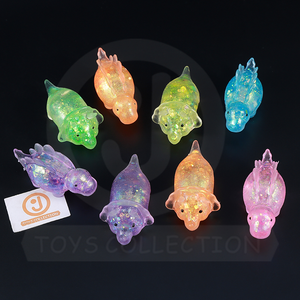 JO TOYS Stress Relieve Maltose Decompression Squeeze <b>Fidget</b> Sensory Toys Soft TPR Squishy Squeeze Mini Dinosaur Slow Rising Toy - Product Image 3