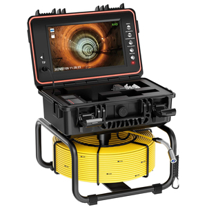 Caméra Endoscope d'Inspection de Tuyaux et Canalisations 1080P 512Hz, Auto-Nivelante, Écran IPS 9 Pouces, Portative pour <span class=keywords><strong>Plomberie</strong></span> et Égouts - Product Image 1