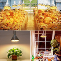 Joystar Full Spectrum 20W 180LED Lampes de culture de plantes 3000K LED Ampoule de culture de plantes d'intérieur avec culot E27