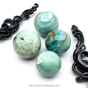 Sfera di Calcite Blu Caraibica Naturale 4-7cm, <span class=keywords><strong>Cristalli</strong></span> Decorativi e <span class=keywords><strong>Curativi</strong></span> all'Ingrosso, Sfera di Amazzonite Lucidata in Vendita - Product Image 4