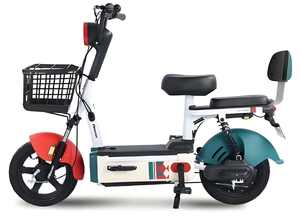 Vélo Électrique Urbain Silencieux 48V 350W avec Batterie au Lithium, Cadre en Acier, Moteur Moyeu Avant, <span class=keywords><strong>Frein</strong></span> et Transmission par Câble, 3 Vitesses - Product Image 4