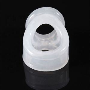 Horoz yüzükler silikon top sedyeler skrotum kafes testis esaret seks oyuncakları erkekler için zaman gecikmesi prezervatif Chastity cihazı <span class=keywords><strong>Penis</strong></span> halka - Product Image 4