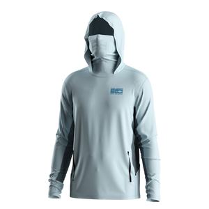 Sweat à capuche de pêche à thème dessin animé, respirant et léger, protection solaire UPF50+, masque intégré pour une couverture maximale - Product Image 1