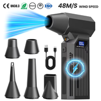 Souffleur à jet mini portable rechargeable certifié CE ROHS FCC, haute vitesse, mini ventilateur turbo, avis positifs