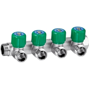 Valvole di riempimento a 4 vie regolabili da 3/4 di pollice per impianti idraulici - Product Image 1