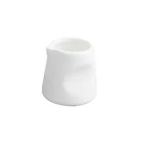 白瓷odm oem标志陶瓷糖壶和奶壶