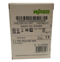 Coupleur Fieldbus Ethernet Plc 750-352/040-000, 10/100 Mbit/s, 2 ports, 24 VDC pour produit sous garantie