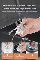 Chauffage et réfrigération Machine à lait de soja Base en acier inoxydable Bocal en verre Table Mélangeur de jus de fruits