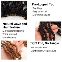 Offerta Speciale: Estensioni per Capelli Sintetici di Alta Qualità, Etichetta Privata, Gypsy Locs, Faux Locs, Capelli all'Uncinetto, 18 Pollici
