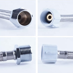 Extension de tuyau Nzman de 9 pouces pour <span class=keywords><strong>bidet</strong></span> <span class=keywords><strong>TOTO</strong></span> C110/E200/S300/S400, 7/8 mâle vers 7/8 femelle, adaptateur de pulvérisateur de <span class=keywords><strong>bidet</strong></span> anti-fuite - Product Image 3