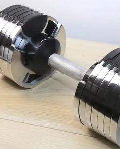 ชุดดัมเบลน้ำหนักแบบปรับได้น้ำหนักได้4กก. ดีไซน์ใหม่สำหรับยิมฟิตเนส - Product Image 3