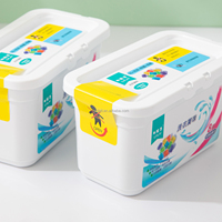 OEM/ODM Capsules liquides jetables écologiques de haute qualité, 80 dosettes de savon en gel, 80 % d'ingrédients actifs, pour linge, usage automatique