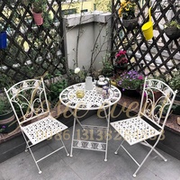 Sillas Plegables Blancas Acolchadas de Acero para Exteriores, Apilables, para Comedor, Bodas, Eventos Comerciales, Sillas y Mesas Plegables para Eventos