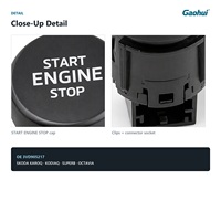 Tombol Start Stop Mesin 3VD905217 untuk Skoda Karoq Kodiaq Superb Octavia