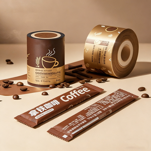<span class=keywords><strong>Film</strong></span> plastique laminé en rouleau pour impression en héliogravure, <span class=keywords><strong>film</strong></span> étirable pour l'emballage de barres chocolatées et de bâtonnets de <span class=keywords><strong>café</strong></span> - Product Image 3