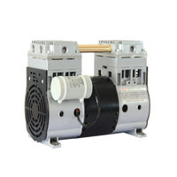 Compresseur d'air rotatif sans huile refroidi par air LFPROTEK, réservoir 300W AC220V, débit d'air 70L/min, pression 0.25Mpa, 55dB, usage industriel général