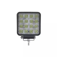 Lampe de travail monochrome 48w à grand champ de vision Lampe de travail LED rechargeable 4 pouces Ip67 étanche pour barre Lampe de travail vente en gros