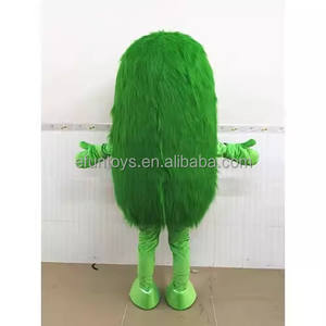 Efun MOQ 1個 プロ仕様 カスタムぬいぐるみ 海藻モンスター マスコットコスチューム 大人サイズ グリーン 海藻マスコットコスチュームスーツ 販売中 - Product Image 3