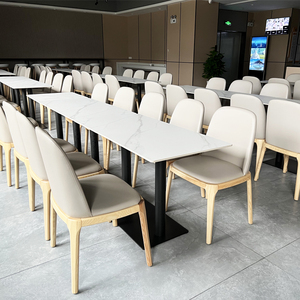 Mcdonalds Stuhl Restaurant Möbel Holz Esstisch und Stühle Set für Restaurant und Bars - Product Image 1