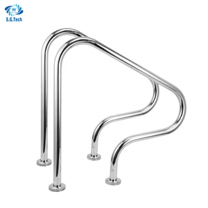 2026 Garde-corps décoratifs amovibles en acier inoxydable 316 sur mesure pour escaliers de <span class=keywords><strong>piscine</strong></span> enterrée - Product Image 5