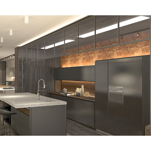High Gloss Lacquer Modern <strong>Kitchen</strong> <strong>Cabinet</strong> <strong>Free</strong> <strong>Standing</strong> <strong>Cabinets</strong> Modular <strong>Kitchen</strong> Design - Product Image 3