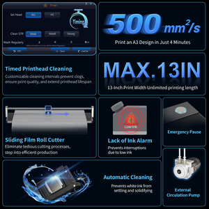 Impresora DTF Automática con Cabezal de Impresión XP600, Lista para Enviar desde Almacén en EE. UU., Impresora de Transferencia Térmica Directa a Película para Ropa - Product Image 5