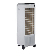 Ventilateur de refroidissement par évaporation portable à usage domestique, moteur en cuivre pur, affichage numérique LED, réservoir d'eau de 20 L, refroidisseur d'air en nid d'abeille