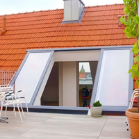 Moteur de fenêtre de toit coulissante électrique horizontale, étanche et isolante pour véranda et application de toiture de loft