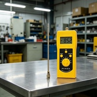 Testeur d'humidité du sable, mesureur de teneur en eau du sable, testeur numérique d'humidité du sable, équipement de test en laboratoire, plage de mesure 0-80%