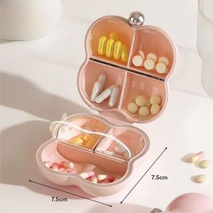 กล่องใส่ยาขนาดพกพา 7 วัน พร้อมฝาปิดแบบล็อค - Product Image 4