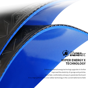 لوكي ، ارتفاع التحكم دوران طاولة سوبر لزجة تنس المطاط الأزرق الإسفنج هجوم سريع تيف تي تي المطاط - Product Image 2