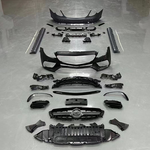 Kit de carrosserie de lifting modifié pour Mercedes-Benz Classe E W213 (2016-2020) – Kit de conversion haut de gamme style E63 <span class=keywords><strong>AMG</strong></span> avec emblème surélevé - Product Image 2