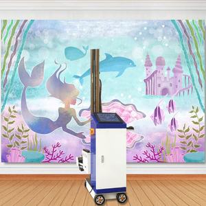 Impresora de Pared Vertical 3D, Máquina de Impresión de Paredes, Impresora de Pintura de Fondo 3D, Impresora de Inyección de Tinta Digital Ecológica con Ruedas - Product Image 4