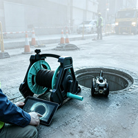 Robot d'inspection de canalisation BH-CA02 Pro, caméra d'égout étanche IP68 4K HD