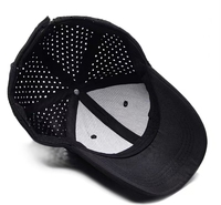 Bordado personalizado impresión logo sombreros corte láser agujero impermeable y secado rápido béisbol deportes relajado papá gorras de baloncesto