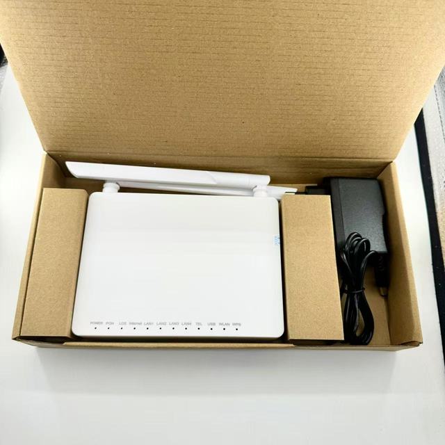 FTTH New Original F660 V5.0 Onu Gpon WIFI Ont 1GE 3FE 1POTS WIFI 1USB ZXHN F660 V8.0