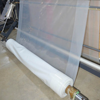Sac d'emballage plat en PE perforé de grande taille (0,02-0,2 mm) avec bord plié pour articles volumineux