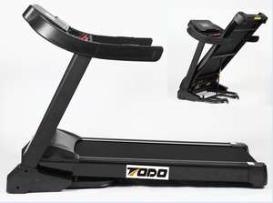 Nouveau tapis roulant électrique pliable <span class=keywords><strong>Techno</strong></span> Incline pour usage commercial et domestique avec moteur 5,0 CV, vitesse de 1,0 à 20 km/h, construction en acier - Product Image 6