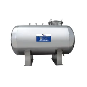 Hot selling 200L 500L 1000L Horizontal Storage Tank Fixed Type Stainless Steel Water Storage Tank