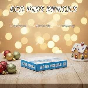 Lápices Redondos Económicos de Fábrica <span class=keywords><strong>Sansan</strong></span>, Ecológicos, de Alta Calidad, para Dibujo Infantil, 2B HB, de Madera, Negros, con Borrador, para Niños - Product Image 4
