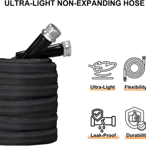 Tuyau d'arrosage extensible en acier inoxydable haute pression à fort débit, léger et flexible, pour jardin, vente en gros - Product Image 4