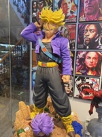 Statue de Figurine Anime Grandeur Nature en Stock, Sculpture en Fibre de Verre Luffy One Piece, Jouet pour Enfant pour Décoration Maison et Magasin